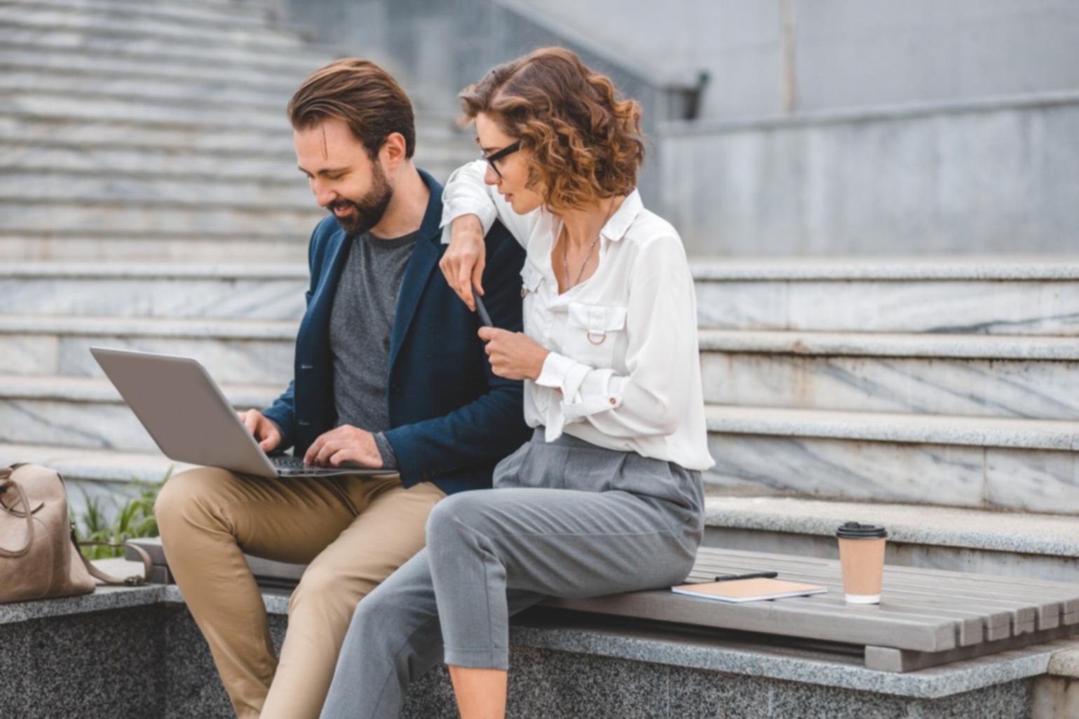 Financial planning workspace with budgeting materials